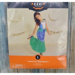 Magical Mermaid Halloween Costume Dress Size L (12-14) Hyde & Eek
